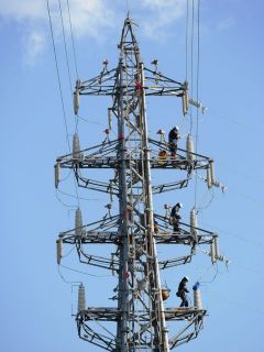 散歩途中で見つけた危険な仕事‥