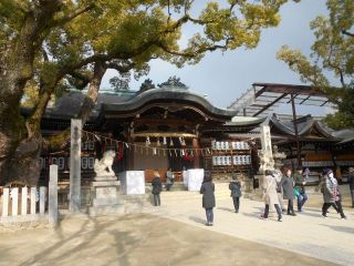 石切神社にお参りしました。　　出舞