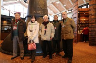 1月24日、サントリー山崎蒸溜所ツアー