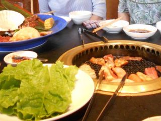 焼肉と磐船神社