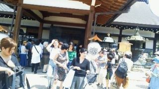 暑い、暑い、墓参り