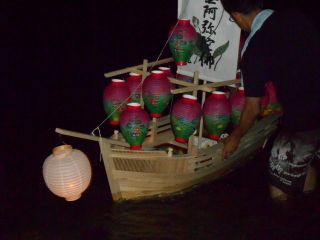 日置川の送り盆　Ｐ２