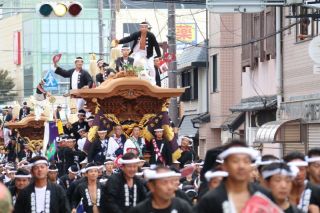 祭りだ祭りだ、だんじり祭りだ