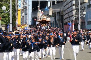今日も行って来ましたダンジリ祭り
