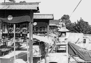 珍しい提灯の写真　暇～人