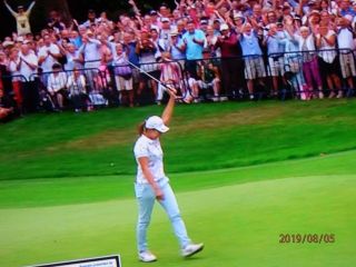 渋野日向子　快挙　全英オープン優勝