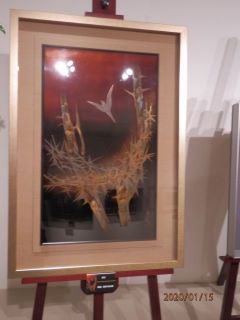 漆塗りアート展