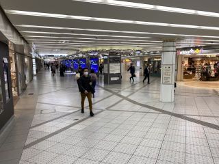 緊急事態宣言　翌日です