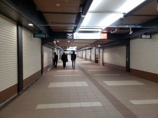 現在の梅田周辺です