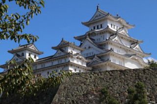 平成の大修理後の姫路城