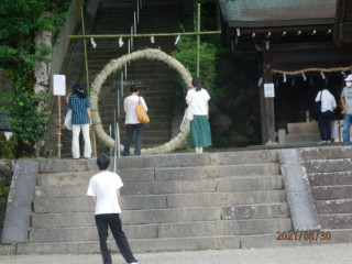 生駒神社　夏越の大祓い