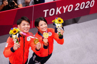 オリンピック柔道　すごい兄妹だね