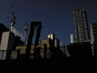 古河ビル解体現場