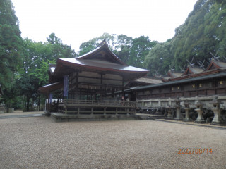 生駒神社参拝　8/14　　出舞