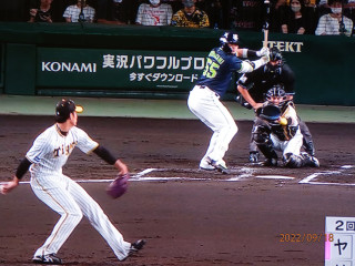 藤浪vs村上　　出舞