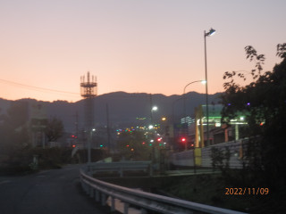 天体観測　皆既月食　　出舞