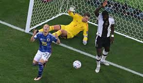 ドイツに快勝　　　　出舞