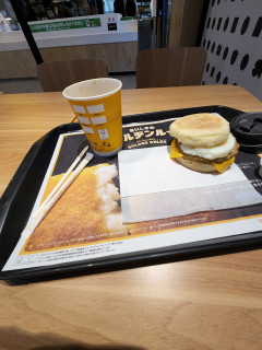 朝マック　　　出舞