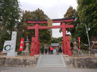 三社参り「龍田大社」奈良県生駒郡三郷町　暇～人