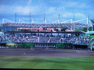 宜野座キャンプ　　出舞