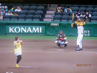 セ・リーグ首位攻防戦（甲子園）　2連勝　　　出舞