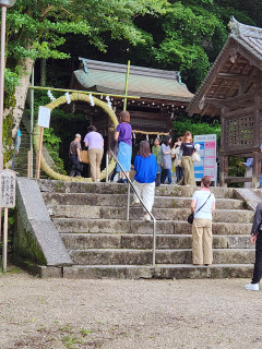 生駒神社「夏越の大祓」　　出舞