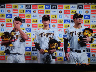 連敗阻止　甲子園　　　出舞