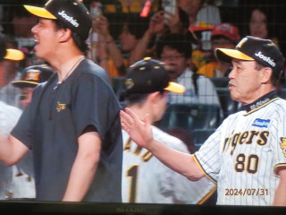 5連勝・後半戦負けなし　甲子園　　　出舞