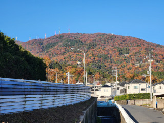 生駒山紅葉　　　　出舞