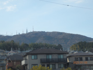 今日の生駒山　　　　　出舞