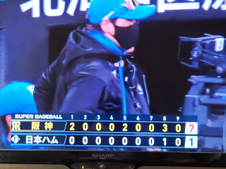 佐藤輝100号　　　出舞