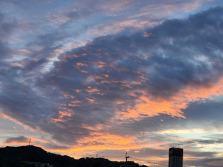 朝焼け　　　出舞