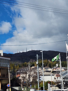 寒波到来　　　　出舞