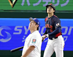 WBC初戦　大谷満塁ホームラン　　出舞