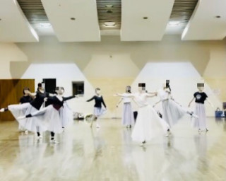 お揃いのスカート