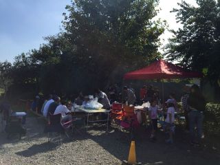 あおバド親子＆コーチ ＢＢＱ