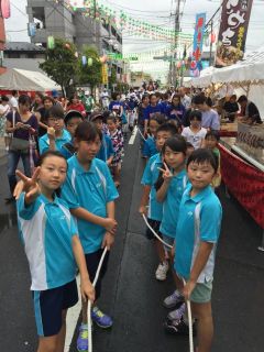 花栗祭り 子供山車