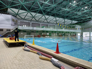 盛岡水球さんとの合同練習