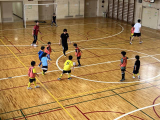 【1年生】2年生との初試合