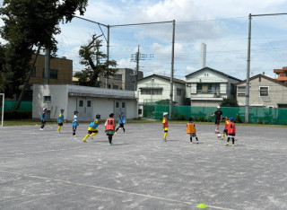 【3年生】1～3年縦割りサッカー