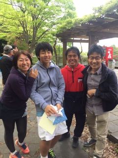 所属選手の池谷拓真（12歳）が、多摩市テニスシングルス大会（成人Ｂ）に優勝しました。