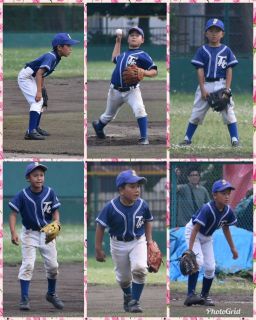 6月8日(土)　日ハム杯(新人戦) VS古市場子ども会野球部