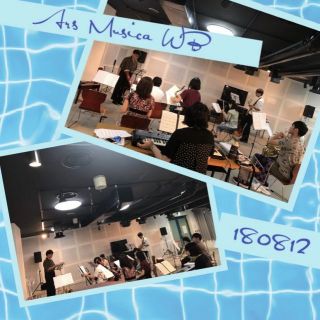 20180812　合奏練習〈市民プラザ:グリーンパル〉