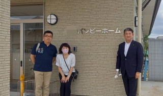 2023.7.15 「仲川市長・横井雄一議員のバンビーホーム視察」