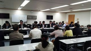 統一要望書回答説明会にいってきました