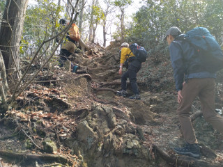 官ノ倉山と桃源郷里山巡り