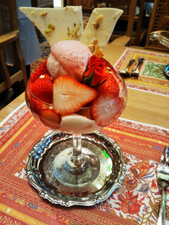 水信フルーツパーラー馬車道店でオフ会♪