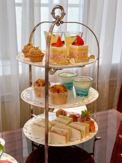 ロイヤルクリスタルカフェ（自由が丘）でアフタヌーンティー