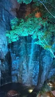 手ぶら&滝を眺めてBBQ♪