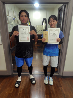 令和７年度　第１２回中区ミックスダブルスソフトテニス大会　結果